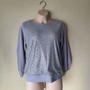 NWT Ashley Sport Women's top with  Sequin sz.14-16